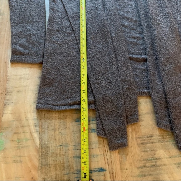 Barefoot Dreams Cozychic Lite-Island Wrap Cocoa Color Size L/XL - Picture 7 of 13